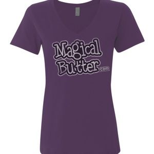 Women's Distressed Magical Butter Purple-T